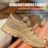 Sicherheitschutz Herren Anti-Smashing Anti-Piercing Big Toe Cap Sicherheitsschuhe Freizeitschutzschuhe