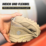 Sicherheitschutz Herren Anti-Smashing Anti-Piercing Big Toe Cap Sicherheitsschuhe Freizeitschutzschuhe